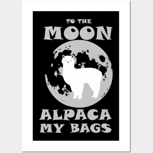 Alpaca Moon World Posters and Art